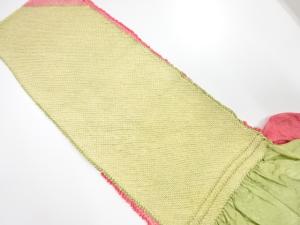 正絹　振袖用　絞り　帯揚げ